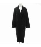 ナルシス Narcissus チェスターコート ロング丈 F 黒 ブラック /IY