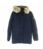 カナダグース CANADA GOOSE EDIFICE エディフィス 別注 CRESTON PARKA クレストンパーカ ダウンジャケット コート ワッペン 2XS 紺 ネイビー 3481JMB /MW ■GY04