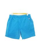 チャンピオン CHAMPION ショートパンツ ロゴワッペン メッシュポケット スポーツ アウトドア L 青 ブルー CW-R503 /AH8