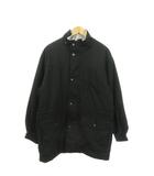  ラッキーストライク LUCKY STRIKE 中綿コート ミリタリー スタンドカラー ジップアップ 裏地フリース LL 黒 ブラック /AO12