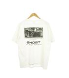 アベイシングエイプ A BATHING APE 半袖Tシャツ クルーネック バックプリント ロゴ コットン XL 白 ホワイト /AH14