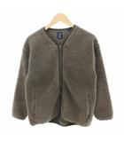 ジムフレックス Gymphlex ボアジャケット ブルゾン ジップアップ 12 グレー /HO