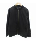 ナノユニバース nano universe ブルゾン ジャケット ジップアップ L 黒 ブラック /UD