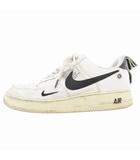 ナイキ NIKE エアフォースワン AIR FORCE 1 07 LV8 ユーティリティ UTILITY ローカットスニーカー シューズ AR1708-100 27cm 白 ホワイト 黒 ブラック /GV