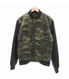 ビラボン BILLABONG ジャケット ジップアップブルゾン カモフラ M カーキ /JS