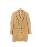 ポールスミス PAUL SMITH チェスターコート ダブル ピークドラペル L 茶 ブラウン /MN13 ■GY03