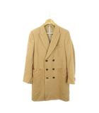 ポールスミス PAUL SMITH チェスターコート ダブル キャメルウール M ベージュ /AH19 ■GY03
