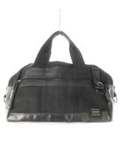 ポーター PORTER 吉田カバン ハンドバッグ ボストンバッグ ミニ ナイロン レザー 革 ペンライト付き 黒 ブラック /CK16 ■GY04