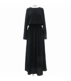ジャーナルスタンダードレサージュ journal standard L'essage 美品 ワンピース マキシ ロング 黒 ブラック /UO