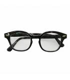  白山眼鏡店 WEEPS 眼鏡 伊達メガネ セルフレーム ボストン べっ甲柄 黒 ブラック /XZ ■GY12