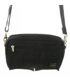 ポーター PORTER 吉田カバン ショルダーバッグ キャンバス ロゴ 黒 ブラック /AO2 ■GY12