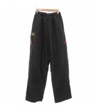 ミズノ MIZUNO パンツ ジャージ ウインドブレーカー イージー 裏起毛 XL 黒 ブラック /NU