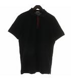 モンクレール MONCLER ポロシャツ 半袖 ロゴ ワッペン M 紺 ネイビー J10918A00002 89A16 /XZ ■GY03