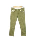 Exclusibe Vintage デニムパンツ ジーンズ サブリナ ヴィンテージ加工 S 緑 グリーン /MN20
