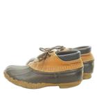 エルエルビーン L.L.BEAN ビーンブーツ ガムシューズ レースアップ 外羽根 撥水 アウトドア 7LM 24cm 茶 ブラウン /MN4