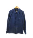 セオリー Theory カバーオール ジャケット フロントスナップボタン XL 青 ブルー /MN10