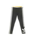 アディダスオリジナルス adidas originals トレフォイルロゴタイツ レギンス スパッツ スリーストライプス スポーツウェア フィットネス トレーニング S 黒 ブラック AB2067 /AH11