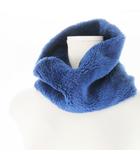 ノンネイティブ nonnative スヌード マフラー ネックウォーマー ファー ボア 青 ブルー /CK24