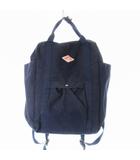 ダントン DANTON リュックサック デイパック 2way ハンドバッグ キャンバス ロゴ 紺 ネイビー /CK15 ■GY99