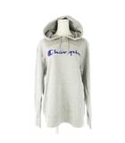 チャンピオン CHAMPION プルパーカー スウェット 長袖 フーディ プリント ロゴ 裏毛 大きいサイズ XL グレー /CK7 ■GY99