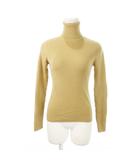 ラルフローレン RALPH LAUREN リブニット セーター タートルネック 長袖 ウール M 茶 ブラウン /MN7 ■GY99