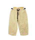 ゴムオム gomme homme クライミングパンツ クロップド 七分丈 ウエストゴム ベルト アウトドア 1 S ベージュ /MN9 ■GY99