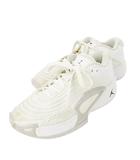 ナイキ NIKE JORDAN LUKA 3 TB PF ジョーダン ルカ 3 バッシュ スニーカー レースアップ 切替 レザー ロゴ スポーツ バスケットボール 5 6.5 23.5cm 白 ホワイト FQ7455-106 /CK7 ■GY99