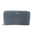  ダッチー DUCHY 長財布 ロングウォレット 小銭入れなし レザー 革 蛇腹 カード入れ お札入れ 紺 ネイビー /AO9 ■GY99