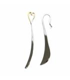 ミキモト MIKIMOTO ブックマーカー しおり 真珠 パール 2mm ロゴ シルバー色 ■GY99 /MQ