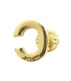 セリーヌ CELINE ピンバッジ ロゴ アクセサリー ゴールド色 ■GY99 /MQ