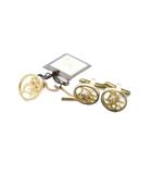 クリスチャンディオール Christian Dior カフス タイタック ロゴ アクセサリー ゴールド色 ■GY99 /MQ ■OH