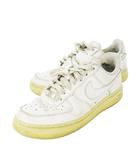 ナイキ NIKE Air Force 1 エアフォース1 スニーカー レースアップ ローカット ロゴ 23.5cm 白 ホワイト /CK1 ■GY99