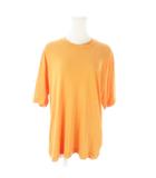 チノ CINOH COSMORAMA BASIC T-SHIRT 半袖Tシャツ クルーネック シアー 38 M オレンジ 24SCU08 /AO20 ■GY55