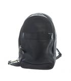 コーチ COACH F54770 ボディバッグ 斜めがけ ウエストバッグ レザー ロゴ 黒 ブラック ■GY35 /MQ