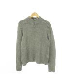 パタゴニア Patagonia ニット セーター ハイネック ハーフボタン 長袖 ラムウール S グレー /AO17 ■GY35