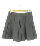 B&Y ユナイテッドアローズ BEAUTY&YOUTH ビューティー&ユース キュロットパンツ ショート ストレッチ タック ラメ M グレー /AO23 ■GY99