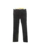 ラルフローレン RALPH LAUREN コーデュロイパンツ ストレート ストレッチ 4 S 黒 ブラック /AH14 ■GY99