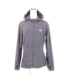 ザノースフェイス THE NORTH FACE フリースジップパーカー ジャケット ロゴ刺繍 サムホール 指穴 アウトドア M 紫 パープル /AH20 ■GY99