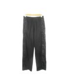 アディダスネオ adidas neo ジャージ ロングパンツ 切り替え サイドロゴ スポーツ S 黒 ブラック /AH13 ■GY99