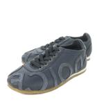 ドルチェ&ガッバーナ ドルガバ DOLCE&GABBANA スニーカー レースアップ レザー 革 ロゴ 男の子 ボーイズ 30 19.5cm 紺 ネイビー /CK5 ■GY99