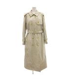 バーバリーズ Burberrys 90s ヴィンテージ トレンチコート ミドル ハーフ丈 裏地ノバチェック ライナー 7AR 白 ホワイト /JS ■GY22