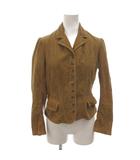 ラルフローレン RALPH LAUREN テーラードジャケット コーデュロイ 7 茶 ブラウン /FF ■GY50