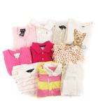 ラルフローレン RALPH LAUREN カットソー ワンピース ニット カーディガン ジャンパースカート ロンパース まとめ 10点セット 80-90 コットン 白 ホワイト ピンク /GV