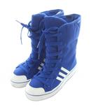 アディダス adidas ハニー ウィンター 2.0 W Honey Winter スニーカー シューズ ブーツ ハイカット プリマロフト ナイロン スノー 23.5cm 青 ブルー /KW ■GY99