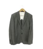 RECENCY OF MINE ジャケット 上着 48 グレー テーラードカラー ノッチドラペル シングルブレスト 長袖 /AO10 ■GY99