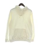 アニエスベーオム Agnes b. homme パーカー スウェット 長袖 プルオーバー ロゴ 1 白 ホワイト /XZ ■GY99