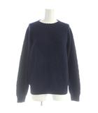 ラルフローレン RALPH LAUREN ニット セーター ウール M 紺 ネイビー ケーブル編み クルーネック 長袖 /KW ■GY99