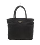 プラダ PRADA トートバッグ ハンドバッグ テスート ポコノ ナイロン ブラック 黒 /UO ■GY35 ☆AA★