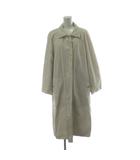 マーガレットハウエル MARGARET HOWELL ステンカラーコート 2 ベージュ 無地 レギュラーカラー 長袖 ロング丈 アウター /PP ■GY99