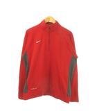 ナイキ NIKE トレーナー スウェット スポーツウエア XL 赤 レッド 長袖 ハーフジップ スタンドカラー /MN15 ■GY99